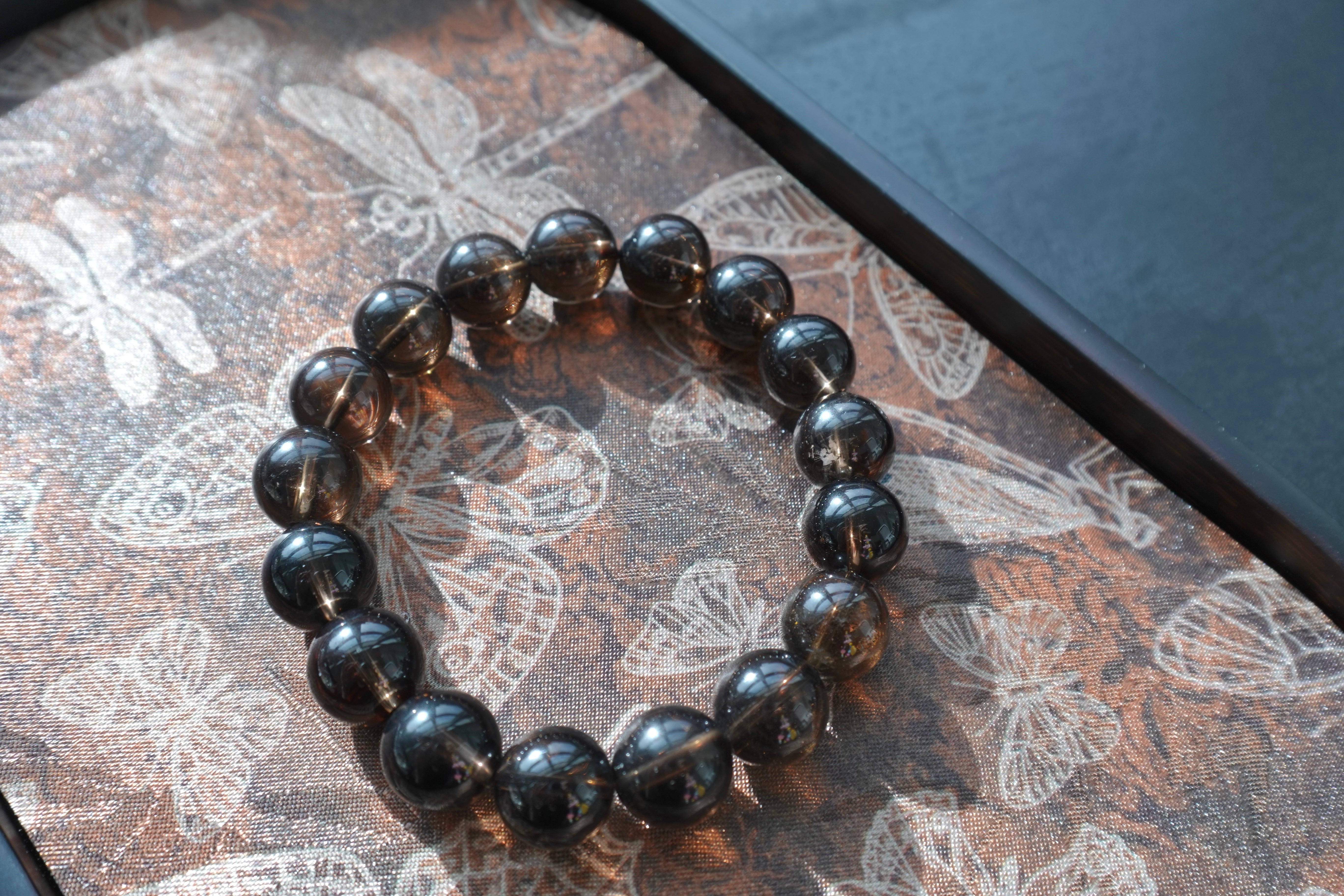 Smoky Quartz Crystal Bracelet